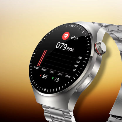 Rynx | Round Women's Smartwatch pink "Crytharion"