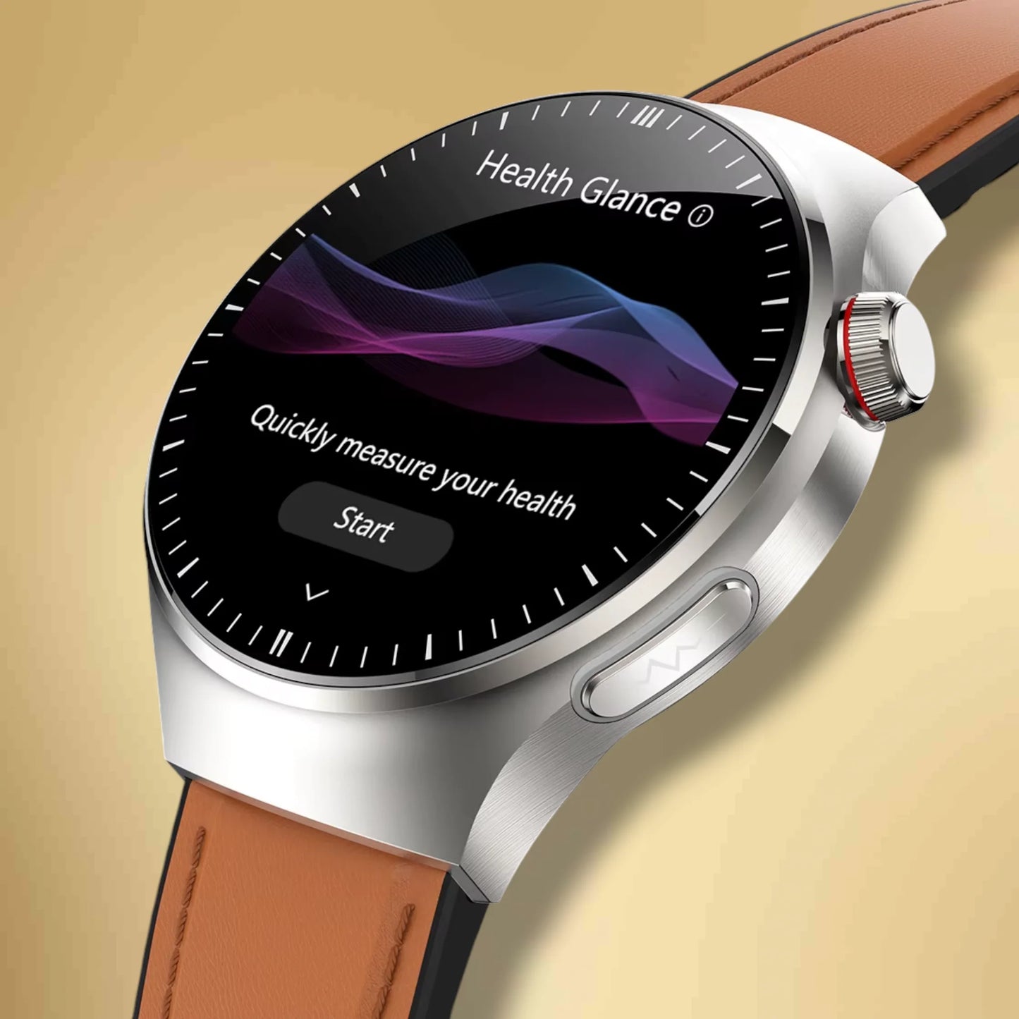 Rynx | Round Smartwatch for Women compatible with iPhone "Orvenix"
