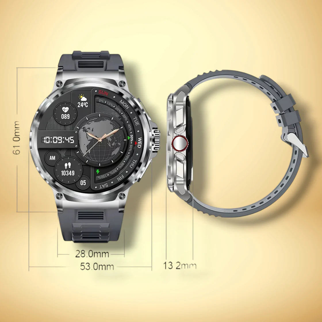 Rynx | Smartwatch for women with music "Orlinis"