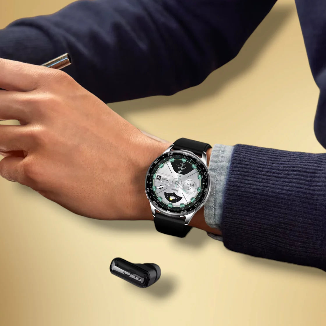 Rynx | Smartwatch with Bluetooth Headphones "Zevior"