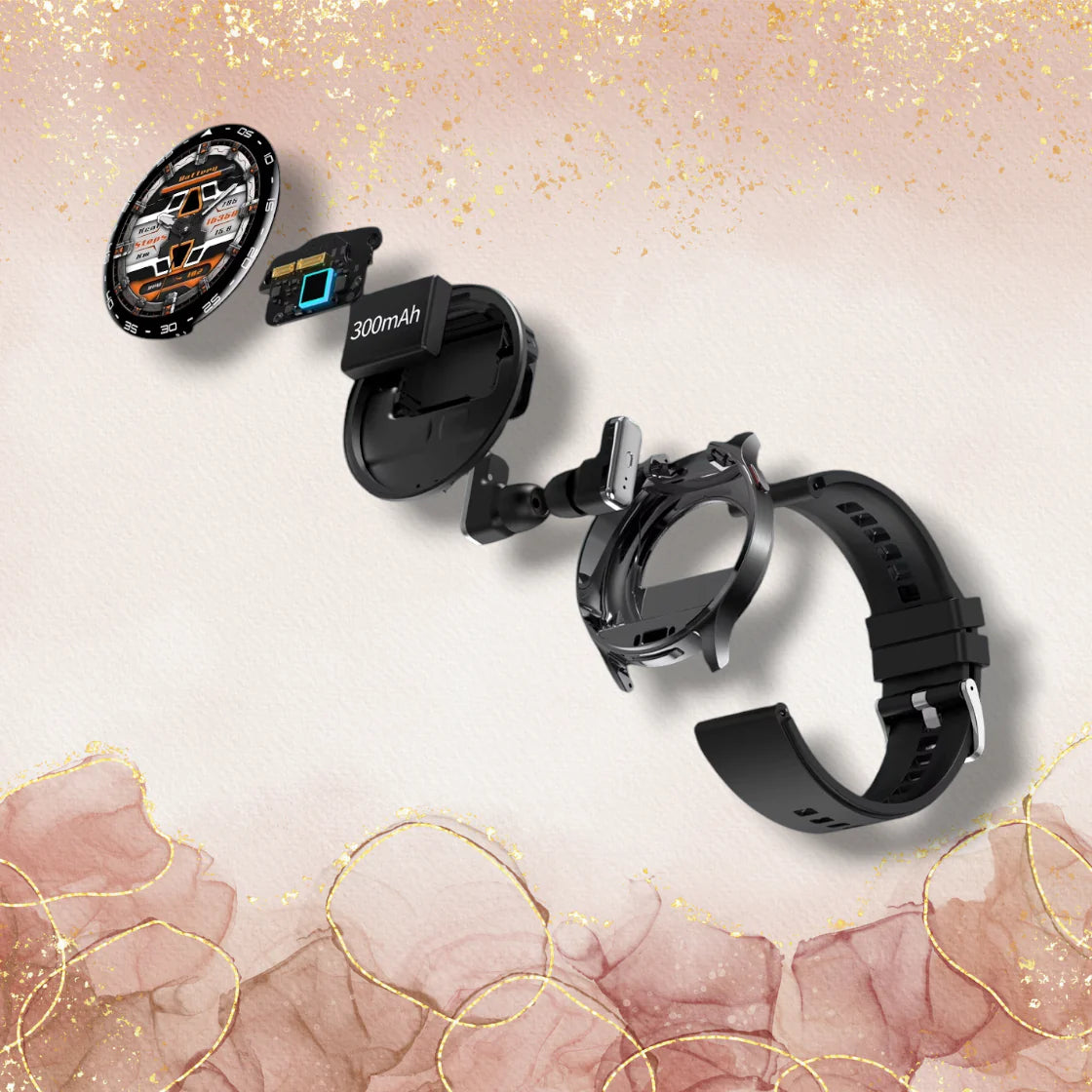 Rynx | Smartwatch with Bluetooth Headphones "Zevior"