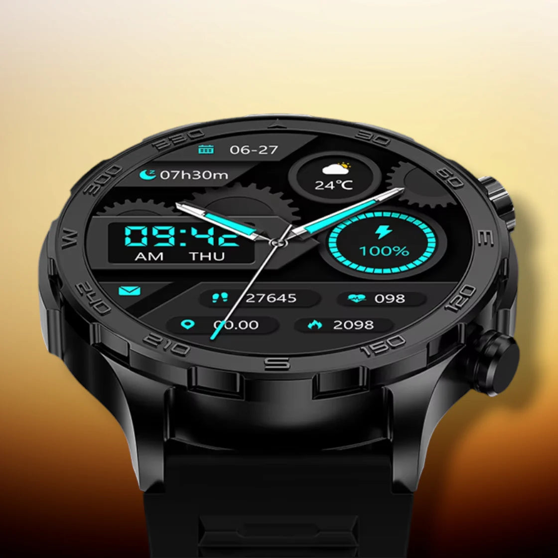 Rynx | GPS smartwatch for kids black "Lysarion"