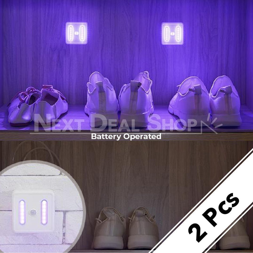 Rynx | Motion Sensor UV Sterilizing Light Battery type - 2 pcs