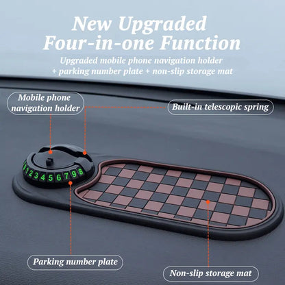 Rynx | Multifunctional Anti-Slip Mat for Car – Phone Holder and Organizer in One