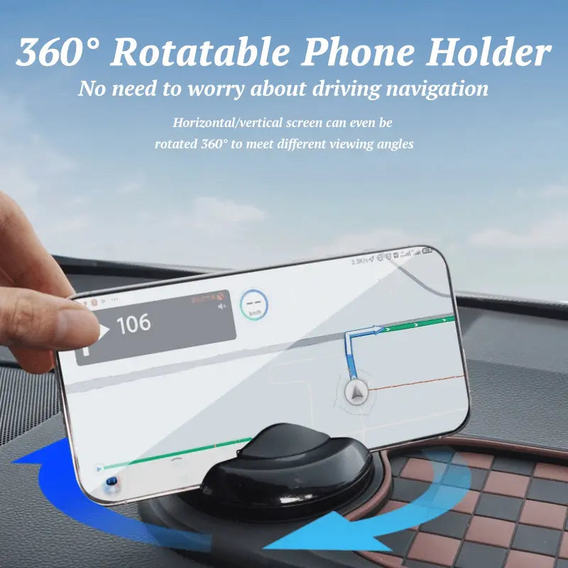 Rynx | Multifunctional Anti-Slip Mat for Car – Phone Holder and Organizer in One