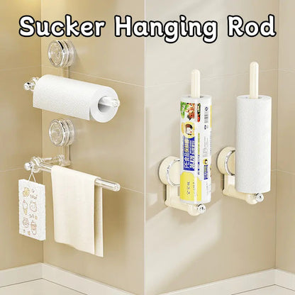 Rynx | Multifunctional Hanging Rod with Suction Cup – Redatable Design