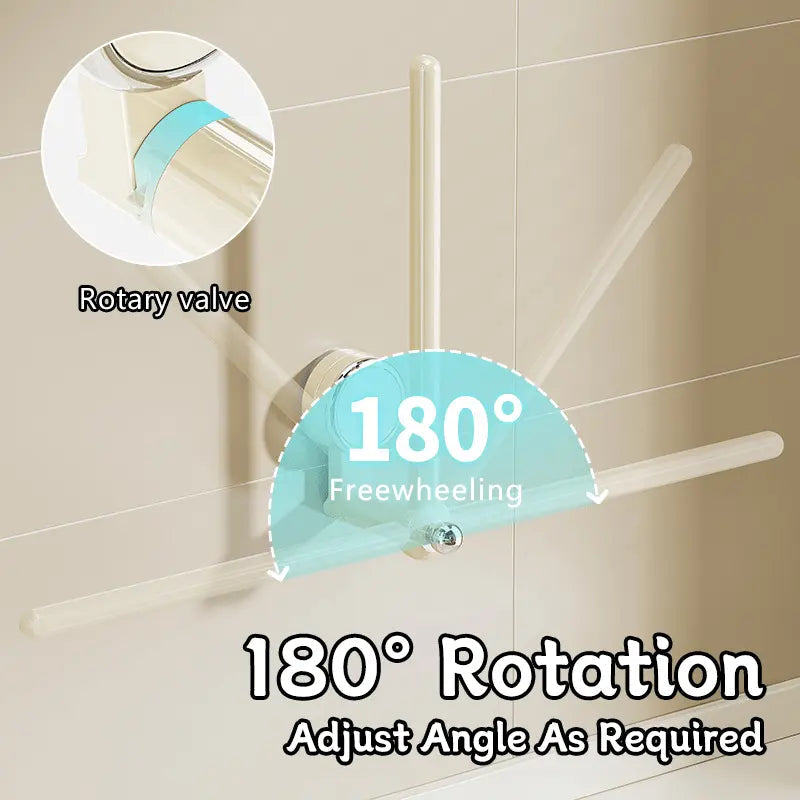 Rynx | Multifunctional Hanging Rod with Suction Cup – Redatable Design