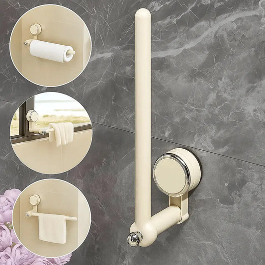 Rynx | Multifunctional Hanging Rod with Suction Cup – Redatable Design
