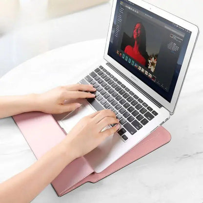 Rynx | Multifunctional Waterproof Laptop PRedection Sleeve – PU Leather Sleeve