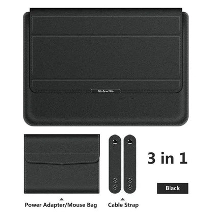 Rynx | Multifunctional Waterproof Laptop PRedection Sleeve – PU Leather Sleeve