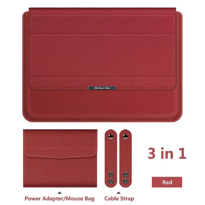 Rynx | Multifunctional Waterproof Laptop PRedection Sleeve – PU Leather Sleeve