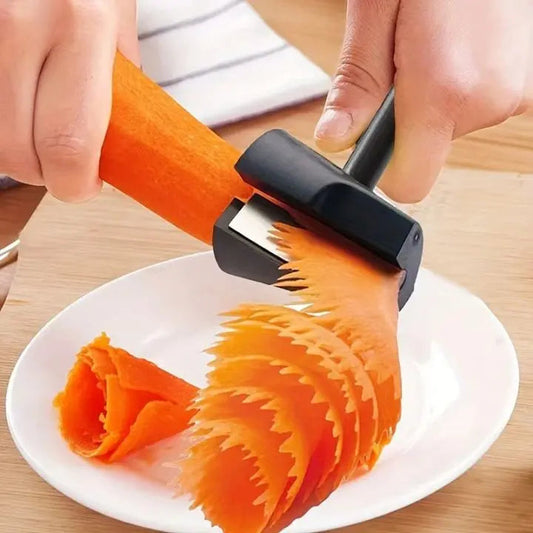 Rynx | Multifunctional Stainless Steel Spiral Cutter for Fruits and Vegetables