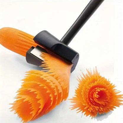Rynx | Multifunctional Stainless Steel Spiral Cutter for Fruits and Vegetables