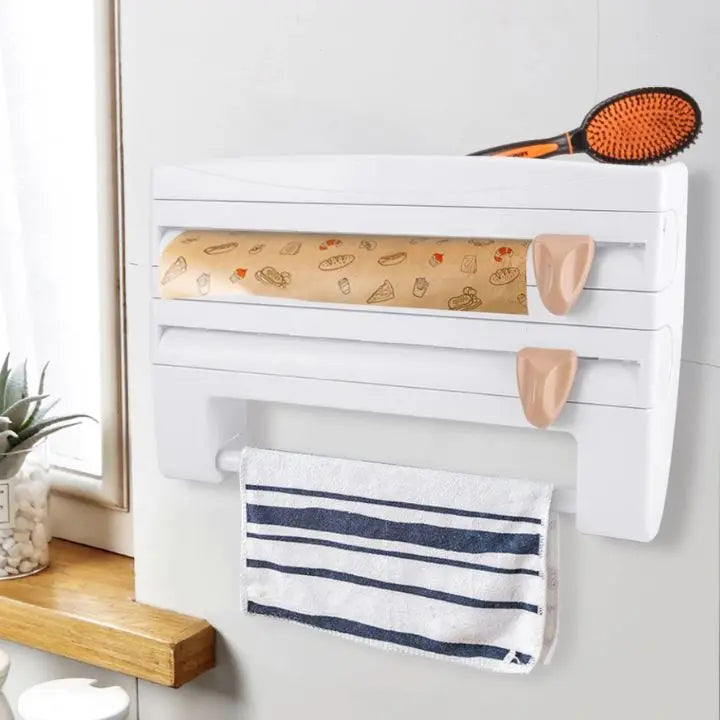 Rynx | Multifunctional Film Holder – Space-saving, drill-free, wall-mounted
