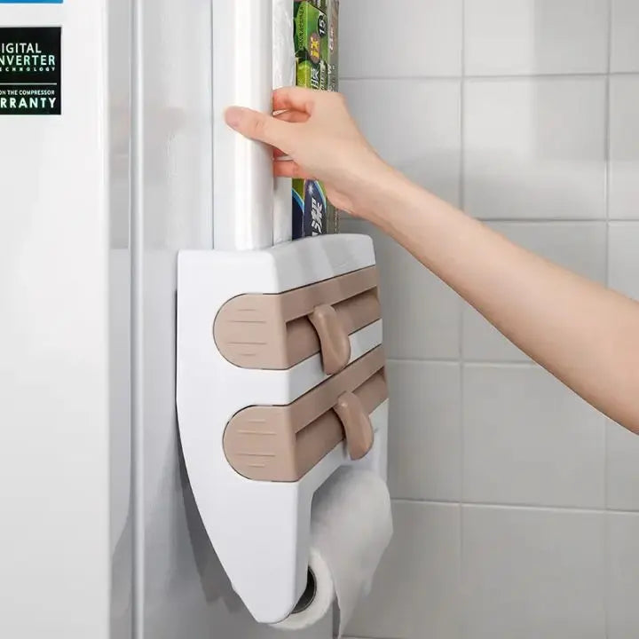 Rynx | Multifunctional Film Holder – Space-saving, drill-free, wall-mounted