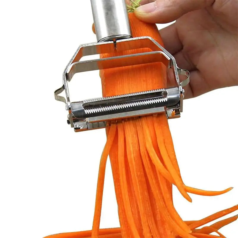 Rynx | Multifunctional Vegetable Peeler Made of Stainless Steel – With Julienne Blade