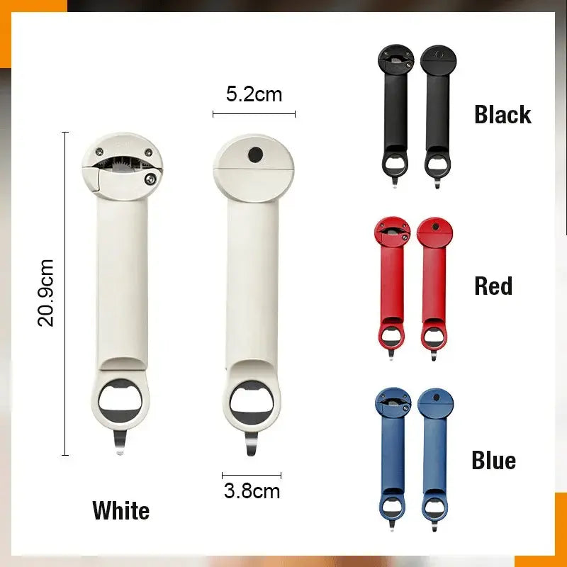 Rynx | Multifunctional Magnet Can Opener – Safe and Effortless Opening