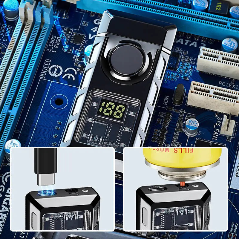 Rynx | Multifunctional Double Flame Lighter