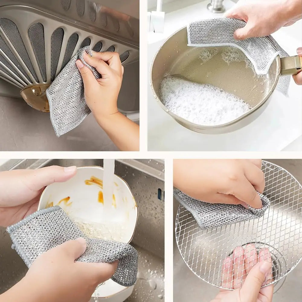Rynx | Multifunctional wire cleaning cloth for effortless cleaning (5+5)