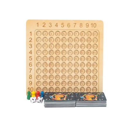 Rynx | Wooden Multiplication Learning Game – Math Support for Children