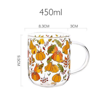 Rynx | Mushroom Garden Glass Mug