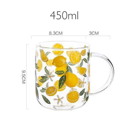 Rynx | Mushroom Garden Glass Mug