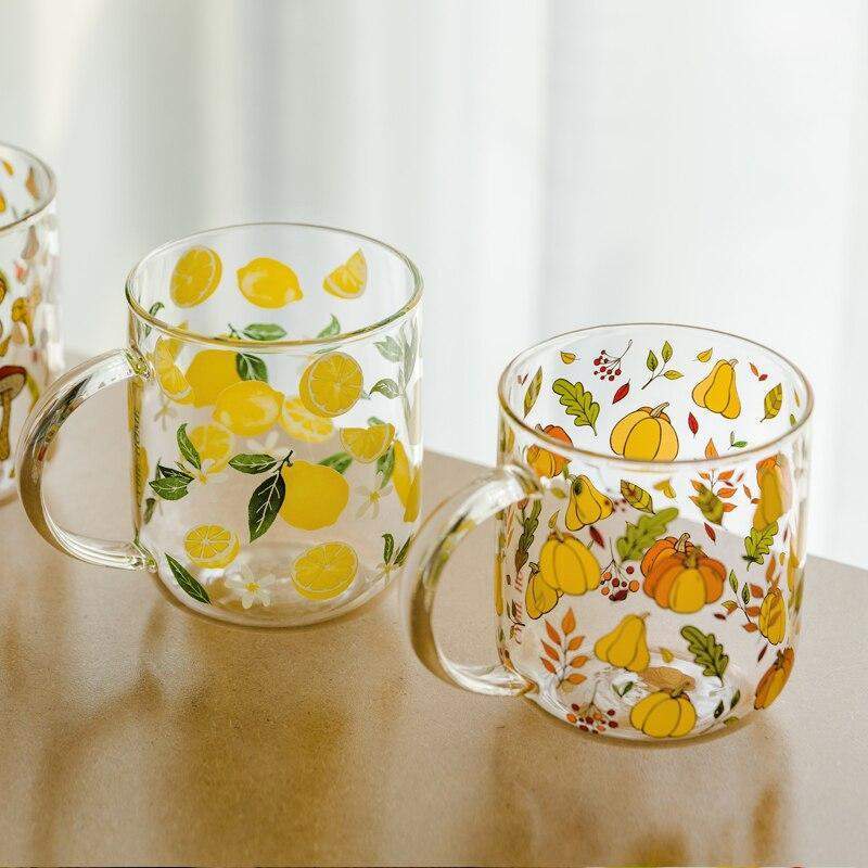 Rynx | Mushroom Garden Glass Mug