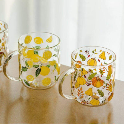Rynx | Mushroom Garden Glass Mug