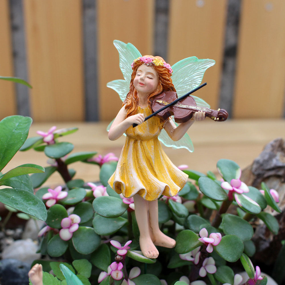 Rynx | Musical Garden Fairy Ornament Set