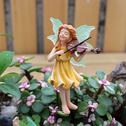 Rynx | Musical Garden Fairy Ornament Set