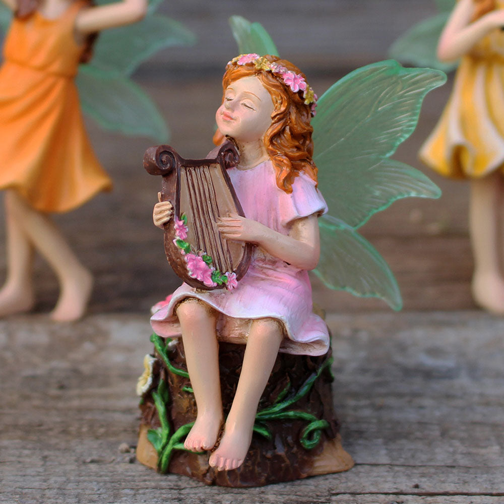 Rynx | Musical Garden Fairy Ornament Set