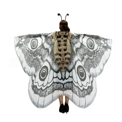 Rynx | Mystical Cloak "Grey Moth" – Elegance & Magic in a stunning Cape