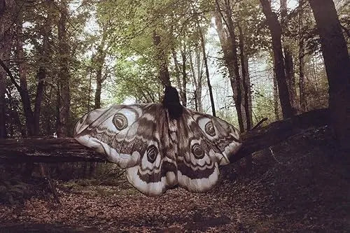 Rynx | Mystical Cloak "Grey Moth" – Elegance & Magic in a stunning Cape
