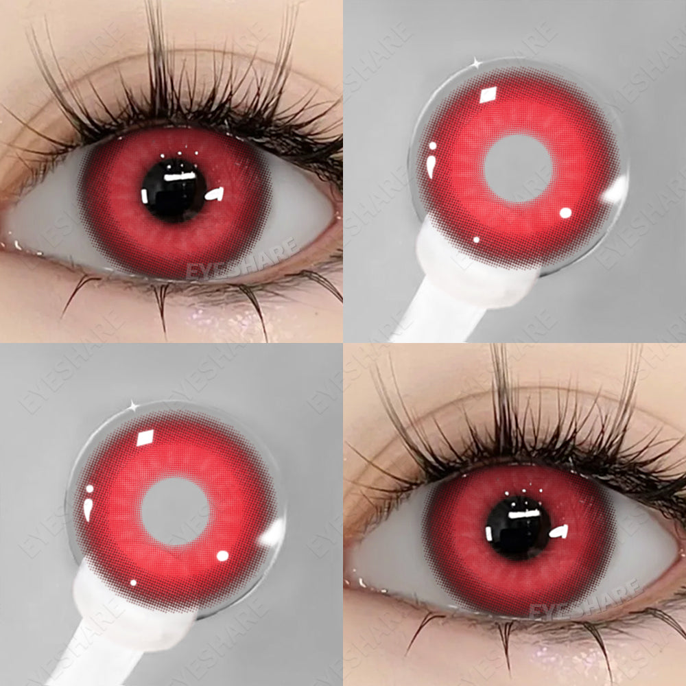 Rynx Cosplay Nebula Red 14.0mm 1 Pair | 1 Year