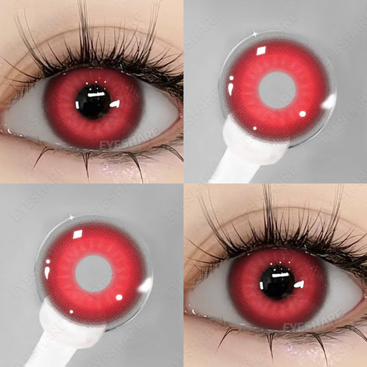 Rynx Cosplay Nebula Red 14.0mm 1 Pair | 1 Year