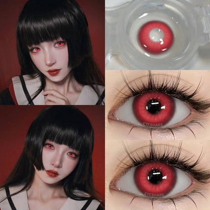 Rynx Cosplay Nebula Red 14.0mm 1 Pair | 1 Year