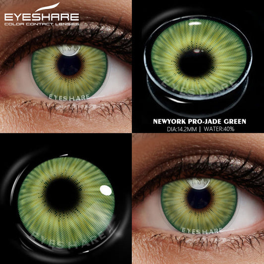 Rynx NewYork Jade Green 14.2mm 1 Pair | 1 Year