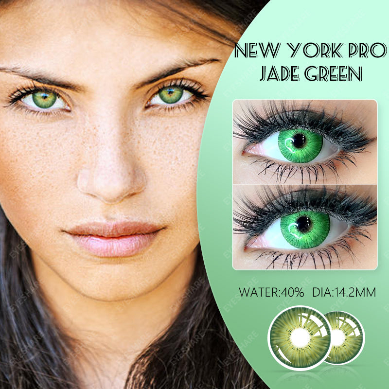 Rynx NewYork Jade Green 14.2mm 1 Pair | 1 Year