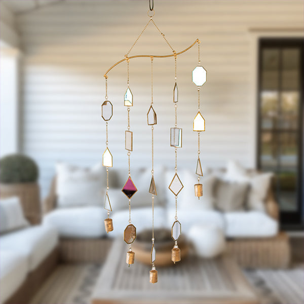 Rynx | Antique Brass Mirror Sun Catcher