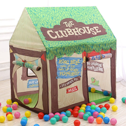 Rynx | Household Children Printing Play Tent Small Game House (Green)