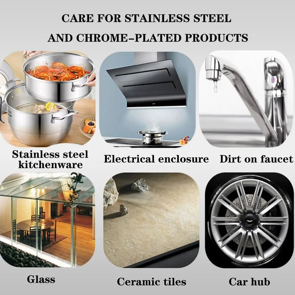 Rynx | Nano-Cleaning Paste for Stainless Steel – Residue-Free & Surface-Friendly