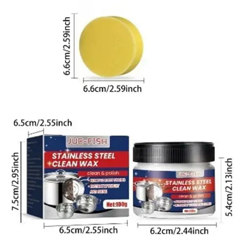 Rynx | Nano-Cleaning Paste for Stainless Steel – Residue-Free & Surface-Friendly