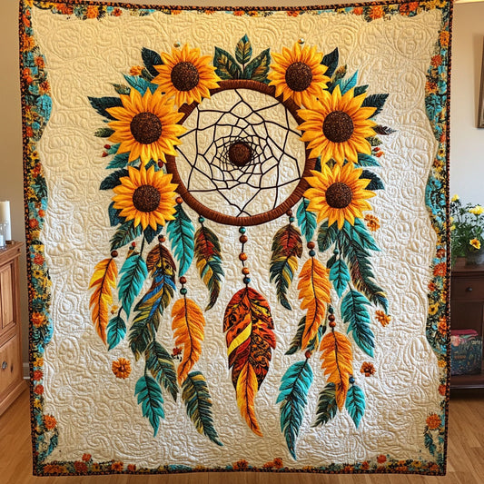Rynx | Native Sunflower Dreamcatcher Quilt