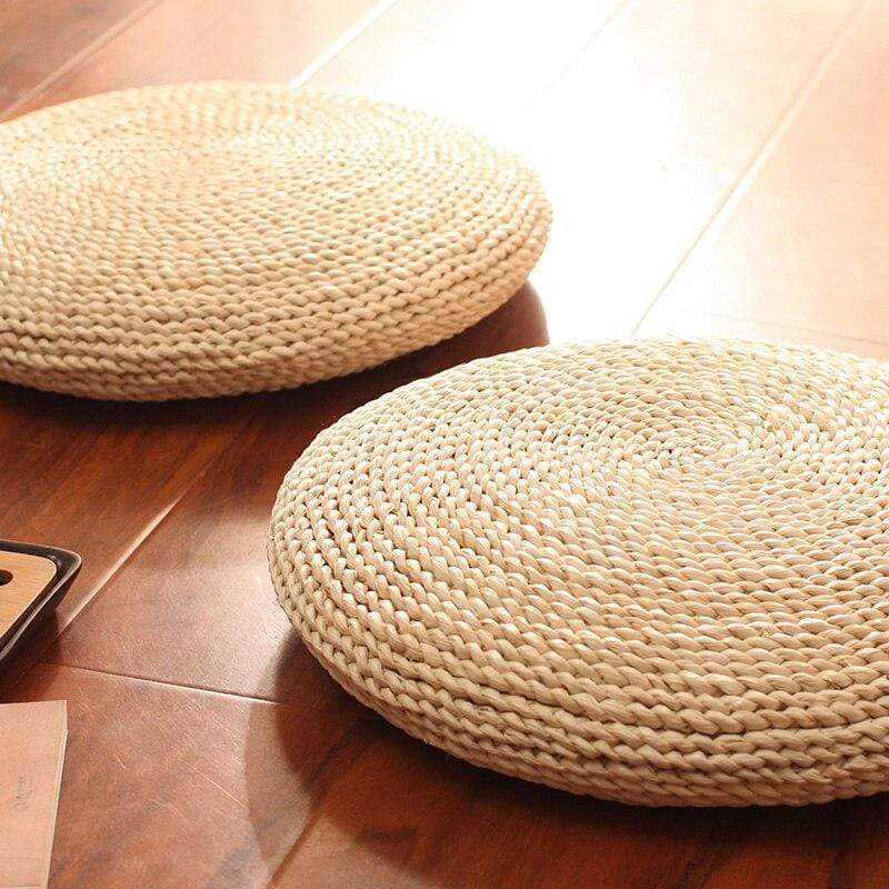 Rynx | Natural Tatami Straw Floor Pillow