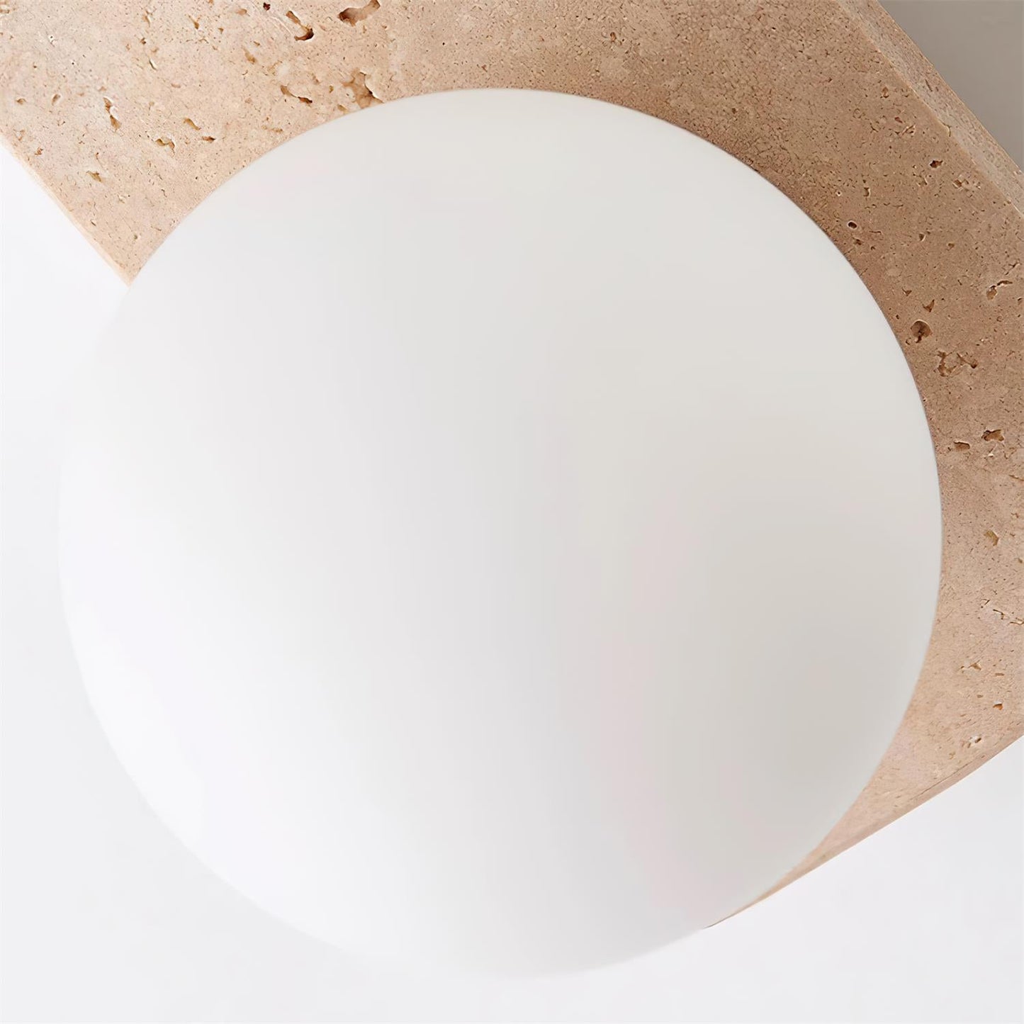 Rynx | Neptune Travertine Plug In Wall Lamp