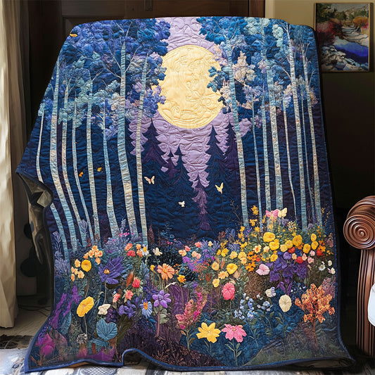 Rynx | Night Flower Forest Quilt