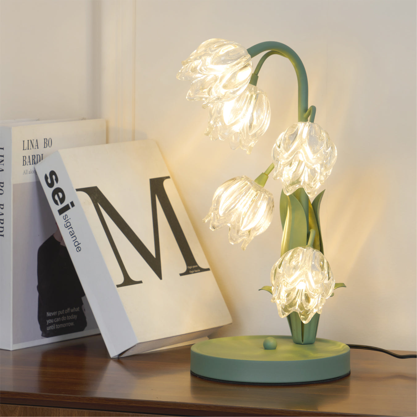 Rynx | Niya Green Table Lamp