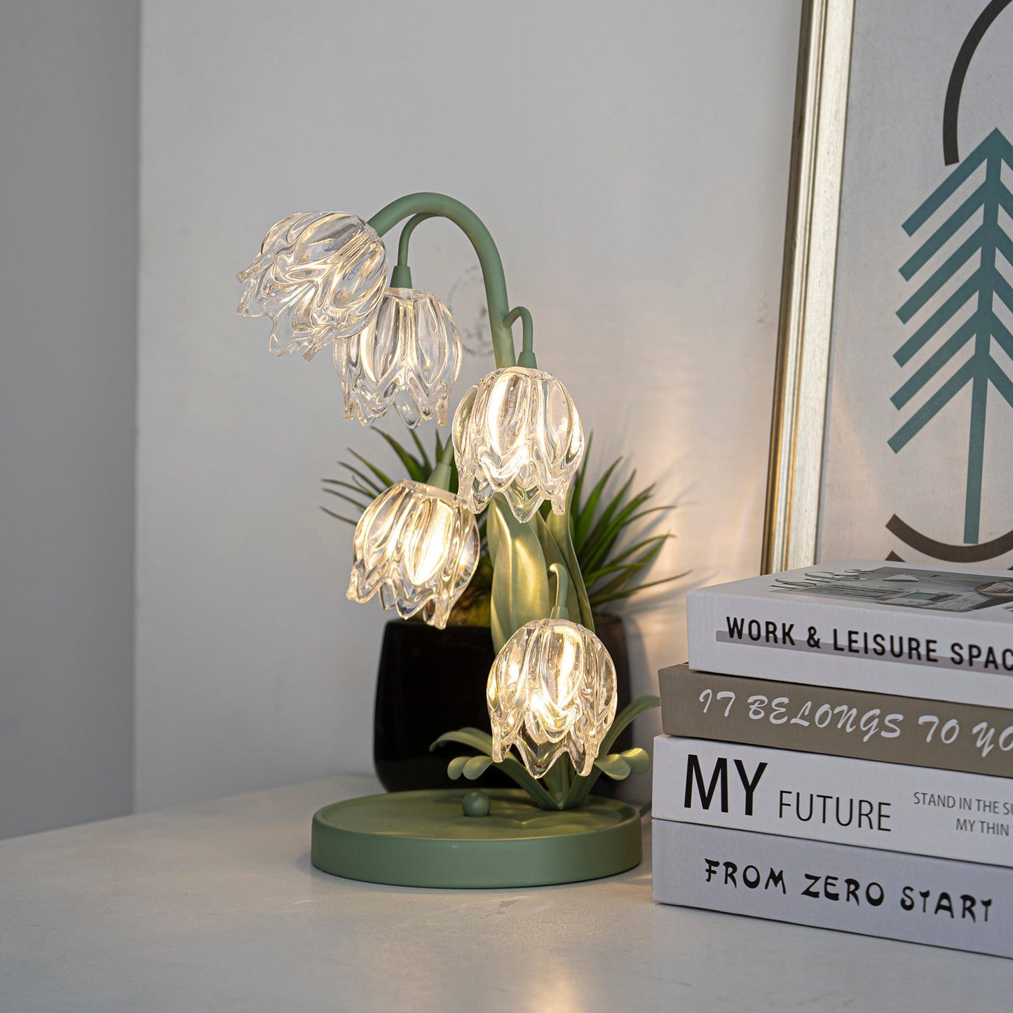 Rynx | Niya Green Table Lamp