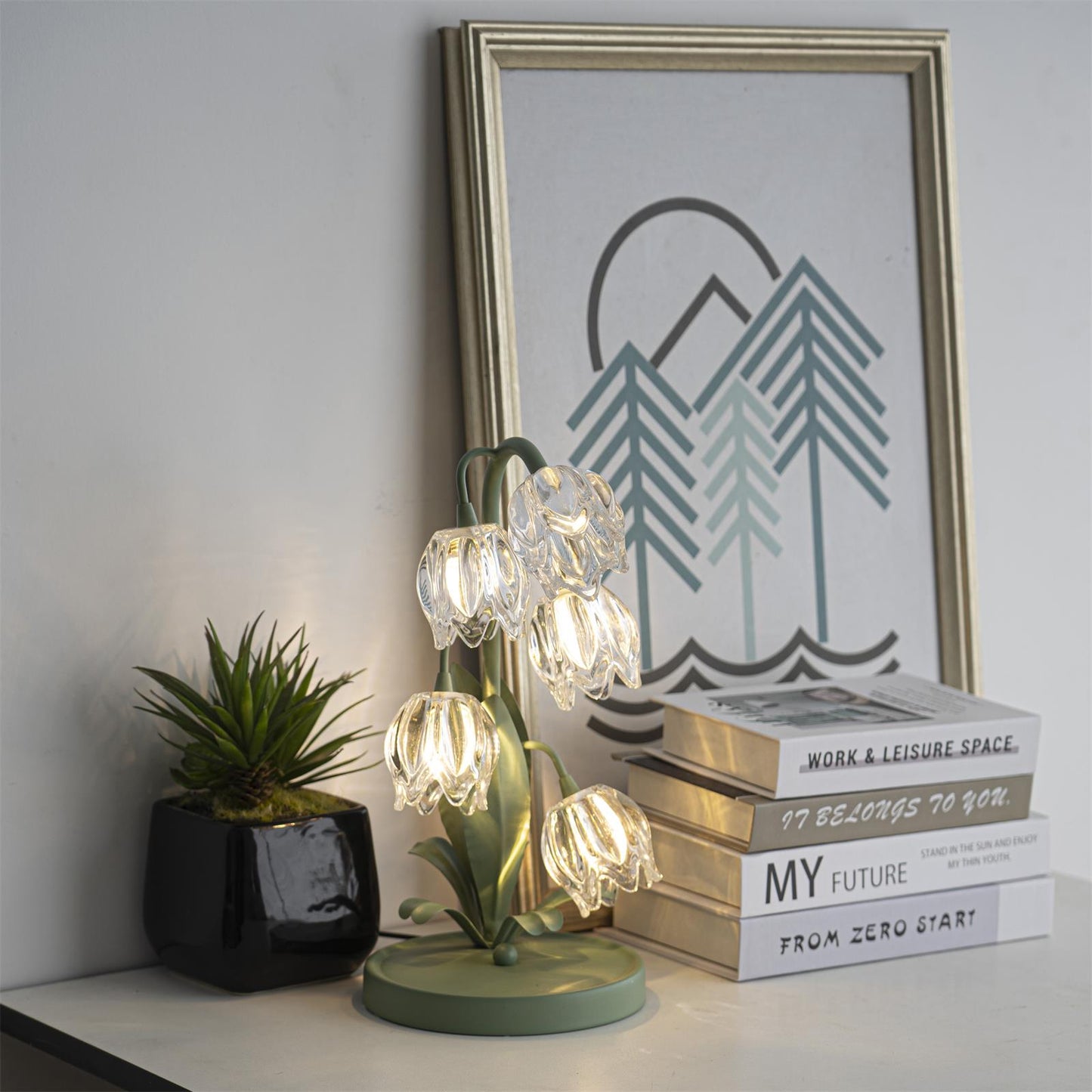 Rynx | Niya Green Table Lamp