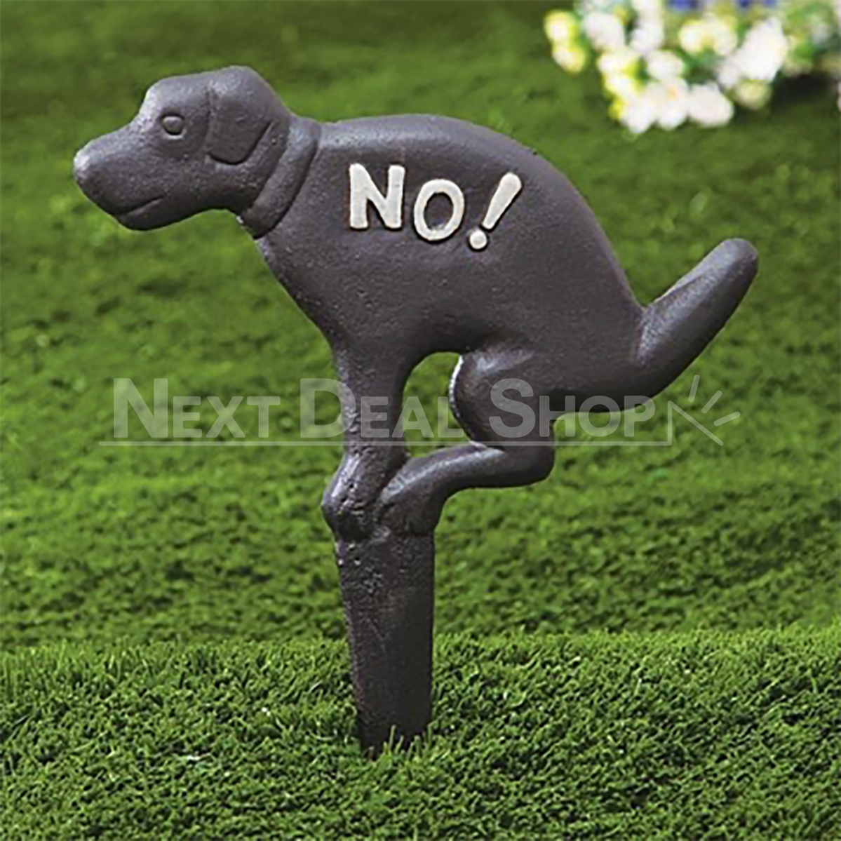 Rynx | No Poop! Stake Sign